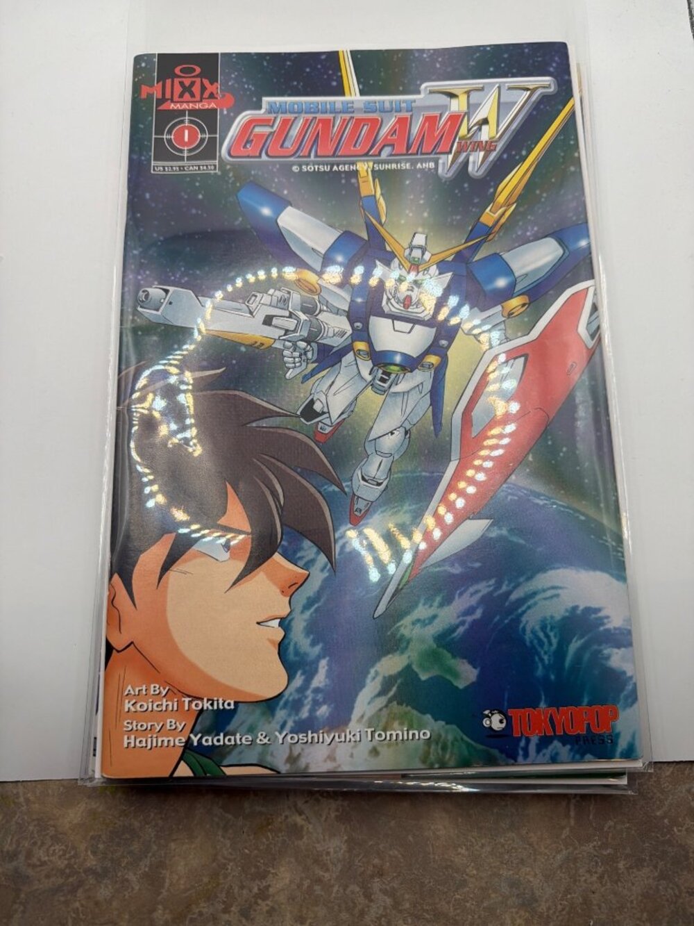 Mobile Suit Gundam Wing Manga Issues 1-4 By Koichi Tokita & Yoshiyuki Tomino Tok